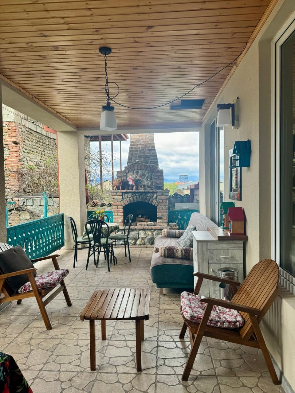 Balcony/Terrace, Seating area, Mountain view