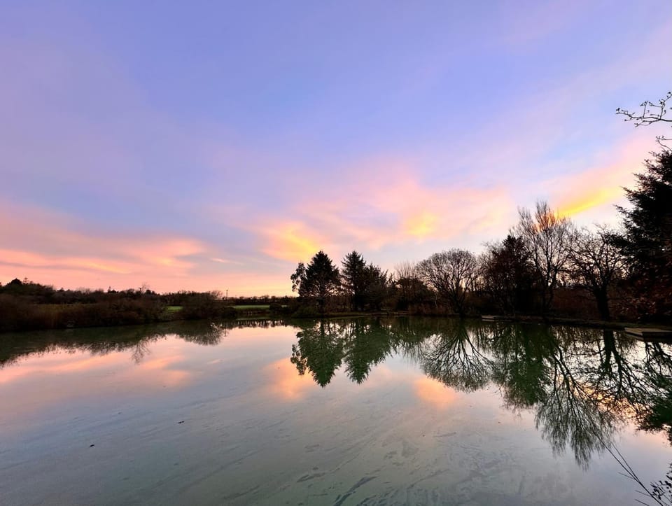 Lake view, Sunrise