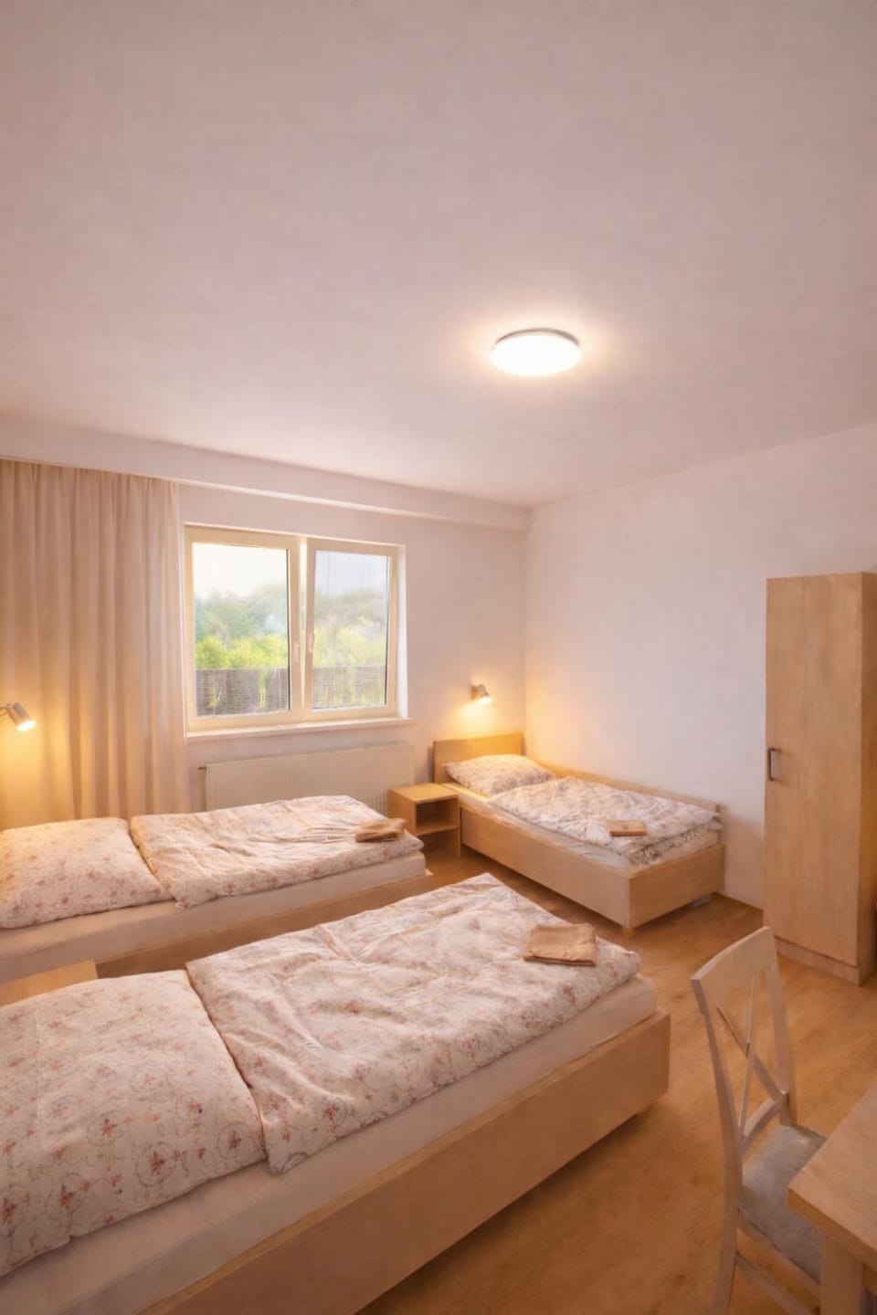 Bed, Area and facilities, Area and facilities