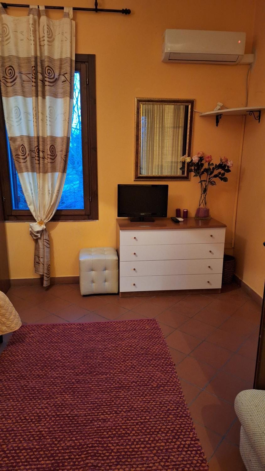 TV and multimedia, Photo of the whole room, Bedroom, air conditioner