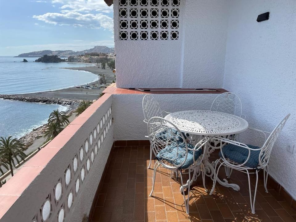 View (from property/room), Balcony/Terrace, Beach, Sea view