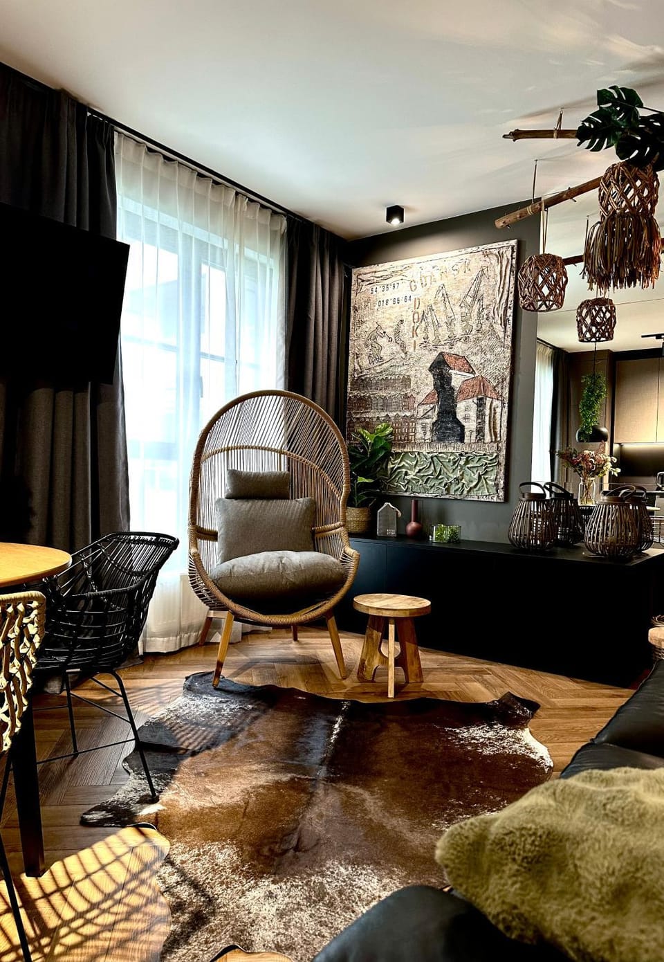 Doki SPA Ala Bali, Thali with Jacuzzi & Sauna Apartment in Gdansk