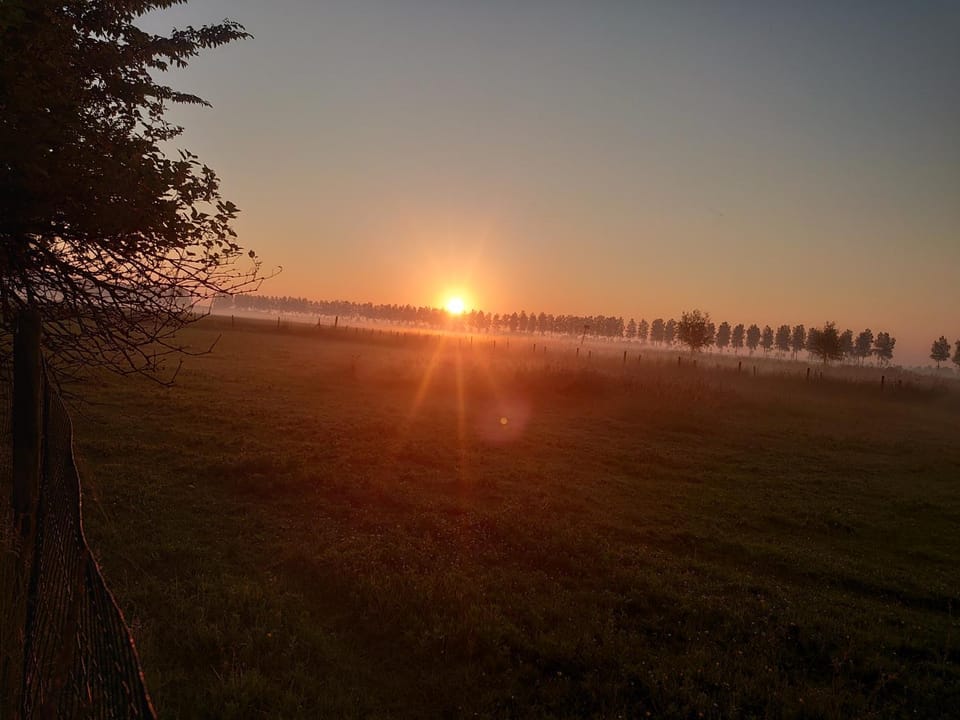 Natural landscape, Sunset