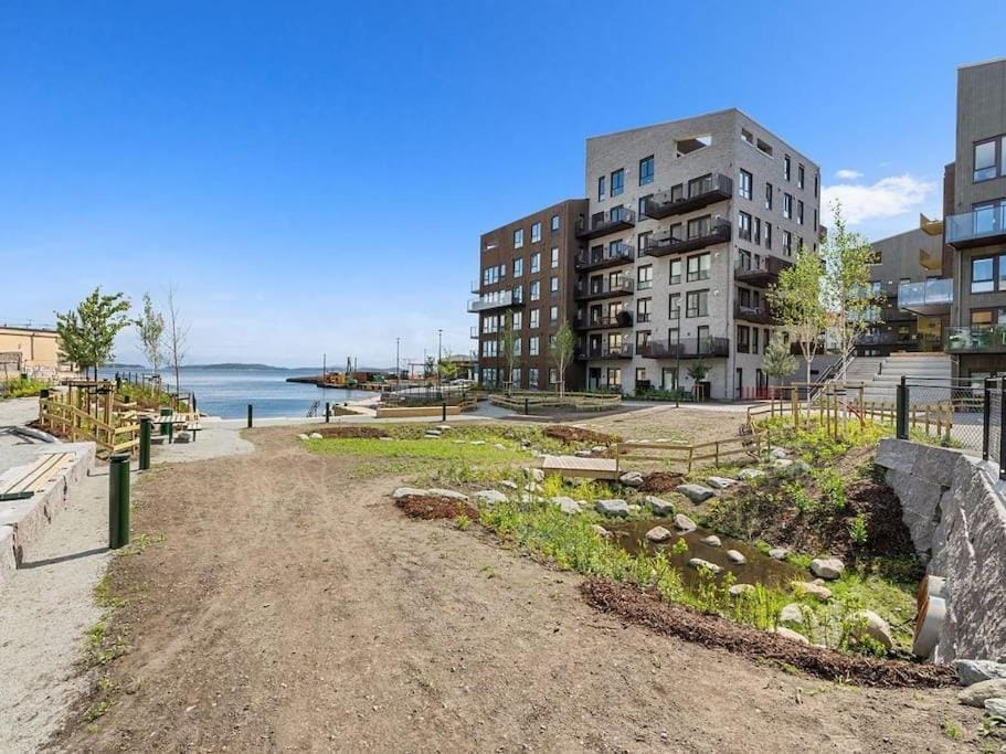 Property building, Natural landscape, Lake view