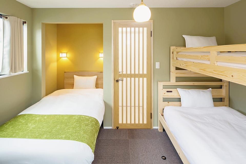 Bed, Photo of the whole room, Bedroom, bunk bed