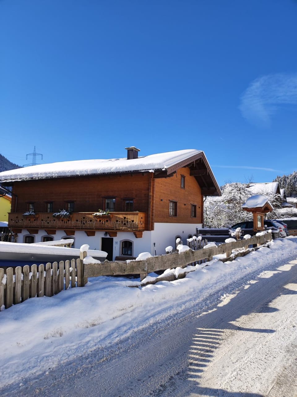 Property building, Winter