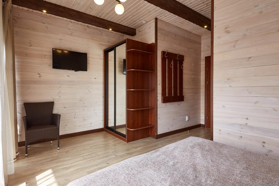 Bed, Photo of the whole room, Bedroom, wardrobe