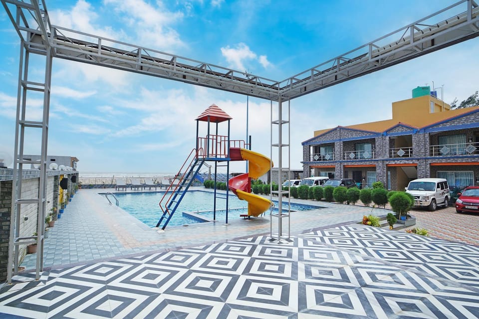 Children play ground, Children play ground, Parking, fireplace