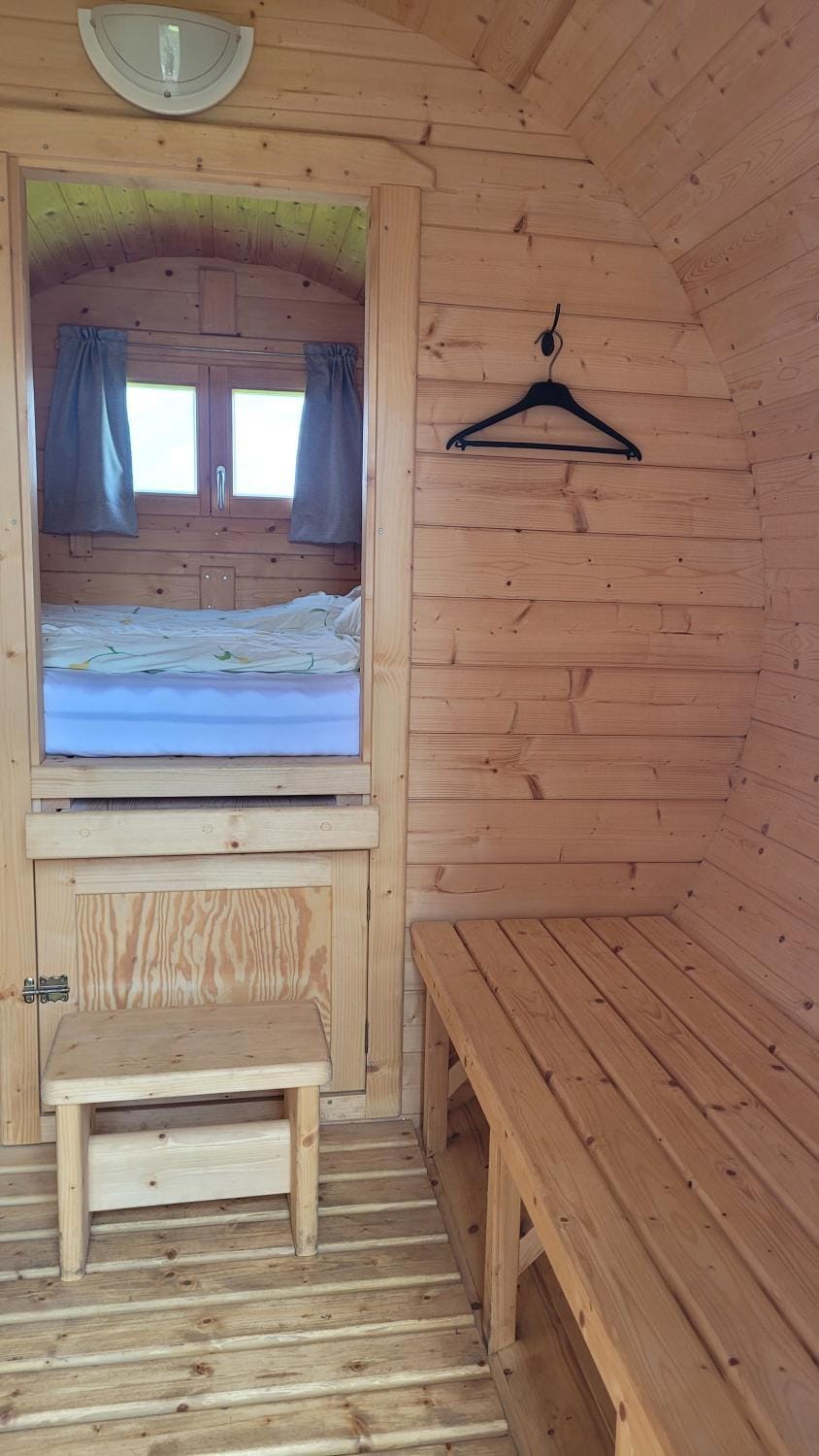 Schlaffass Luxury tent in Schleswig-Holstein