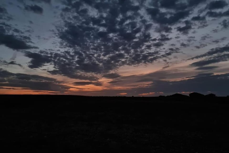 Natural landscape, Sunset