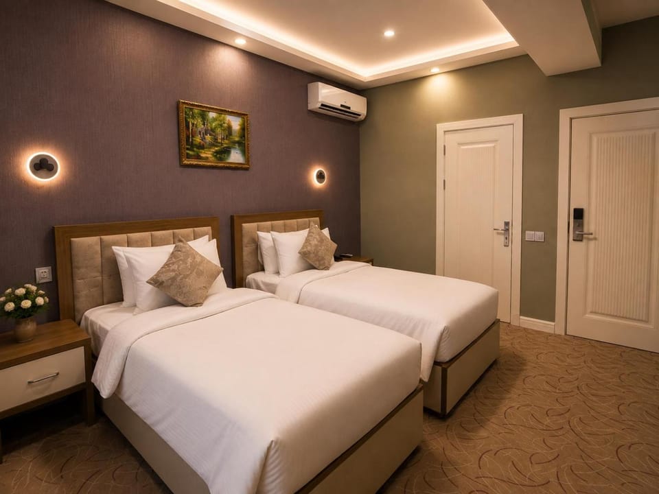Bedroom, air conditioner