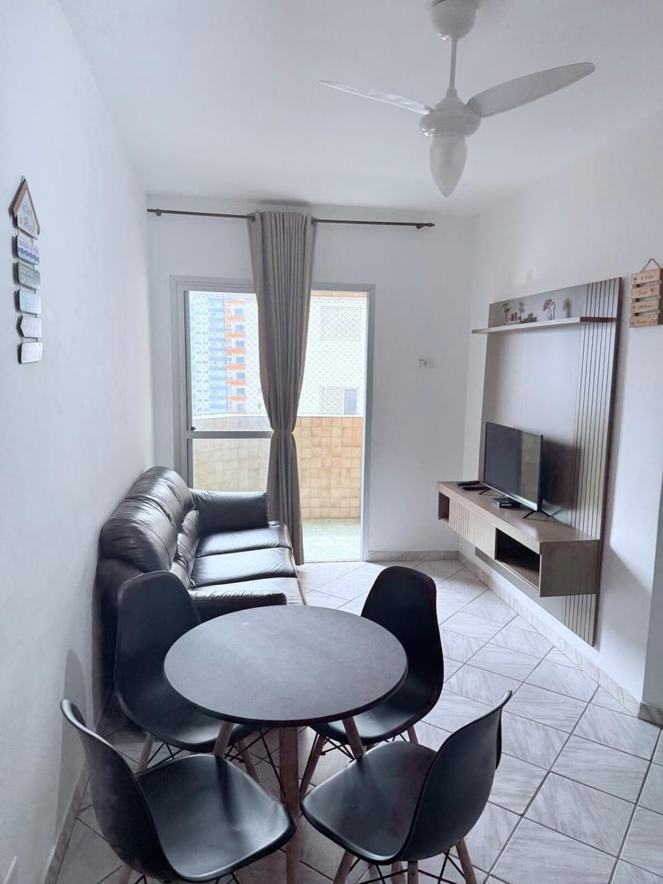 Apto pé na areia - Praia Grande - Ocian Apartment in State of São Paulo