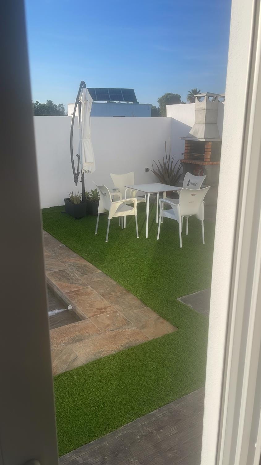 Property building, Patio