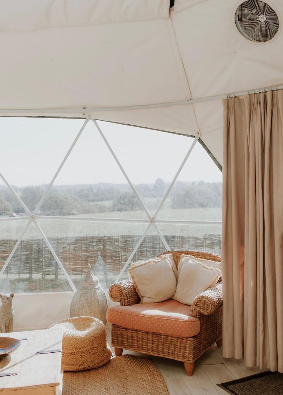 Star Gazing Dome 1 with cozy log burner Luxury tent in South Oxfordshire District