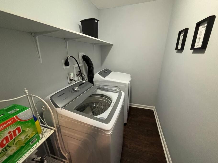 washing machine, dryer