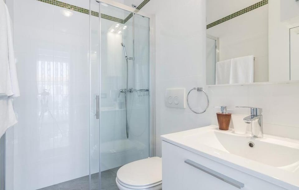 Shower, Toilet, Bathroom, towels