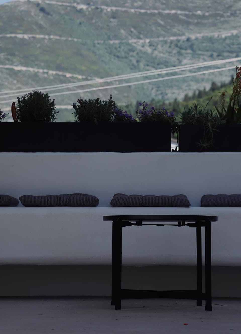 Seating area, Mountain view