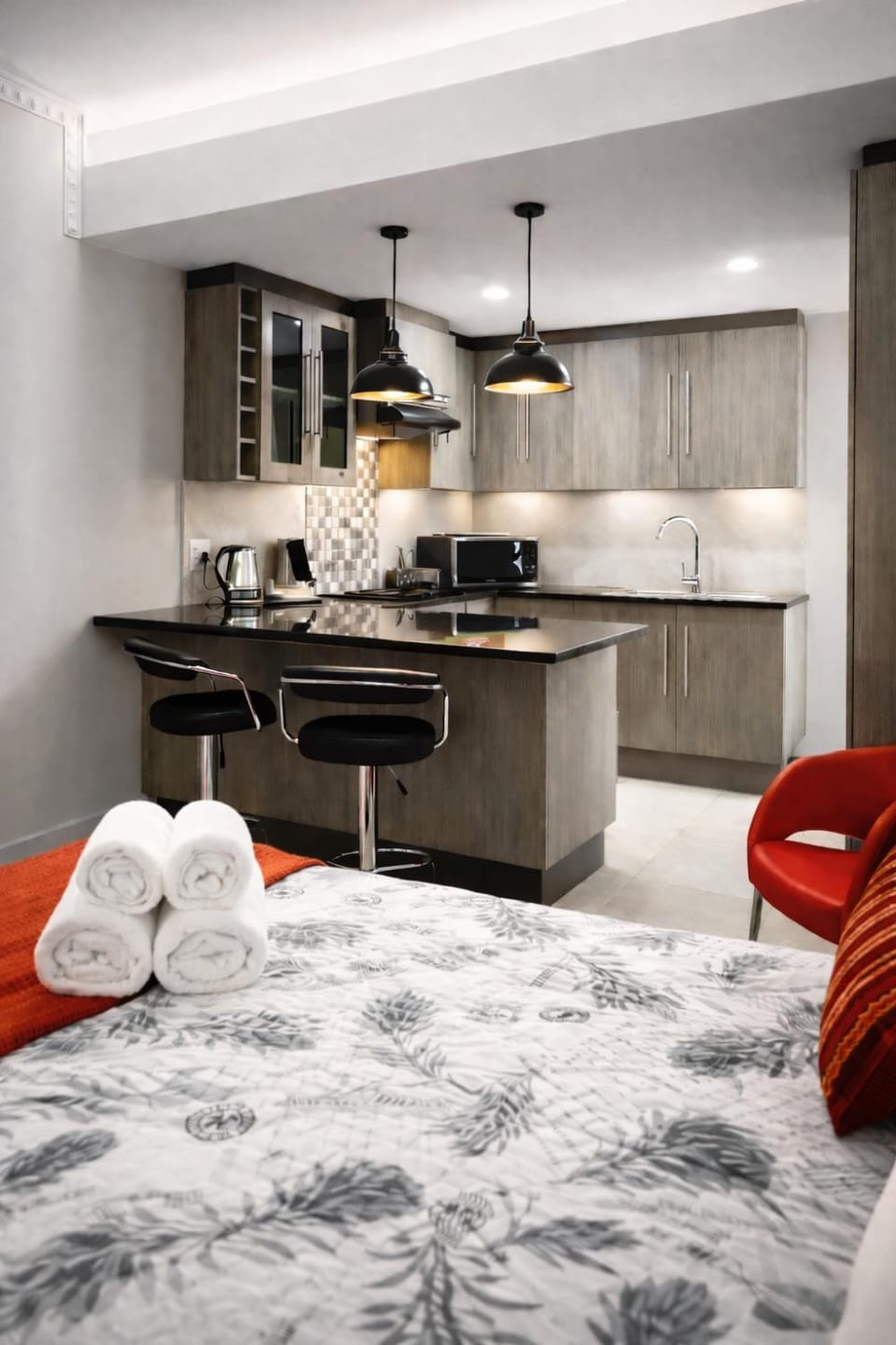 Lovely 1-bedroom serviced apartment Apartment in North West, South Africa