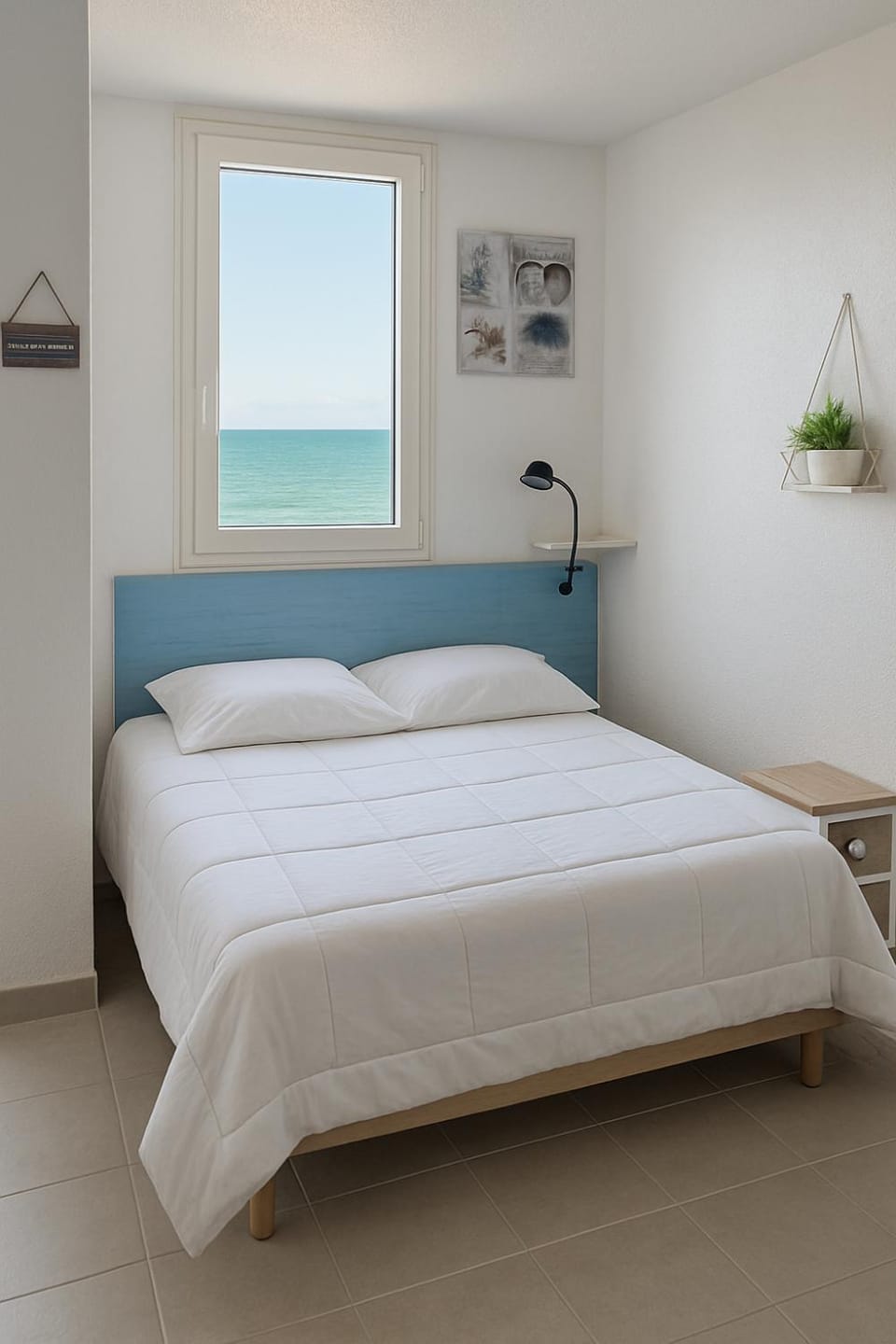 Bedroom, Sea view