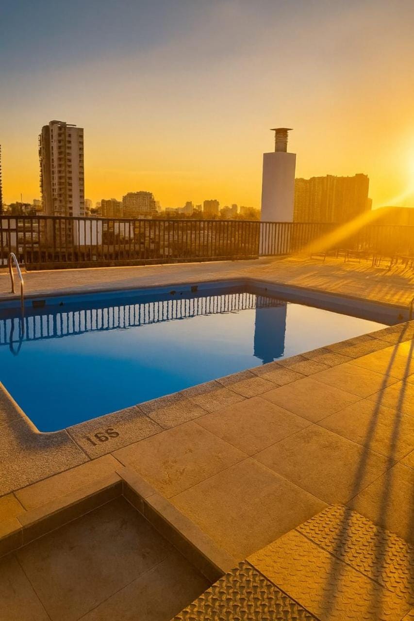 Day, Swimming pool, Sunrise, Sunset