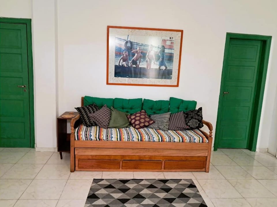 Bed, Living room, Seating area