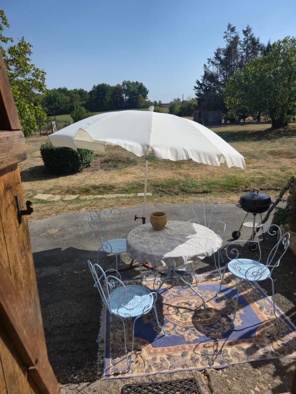 Patio, Garden view