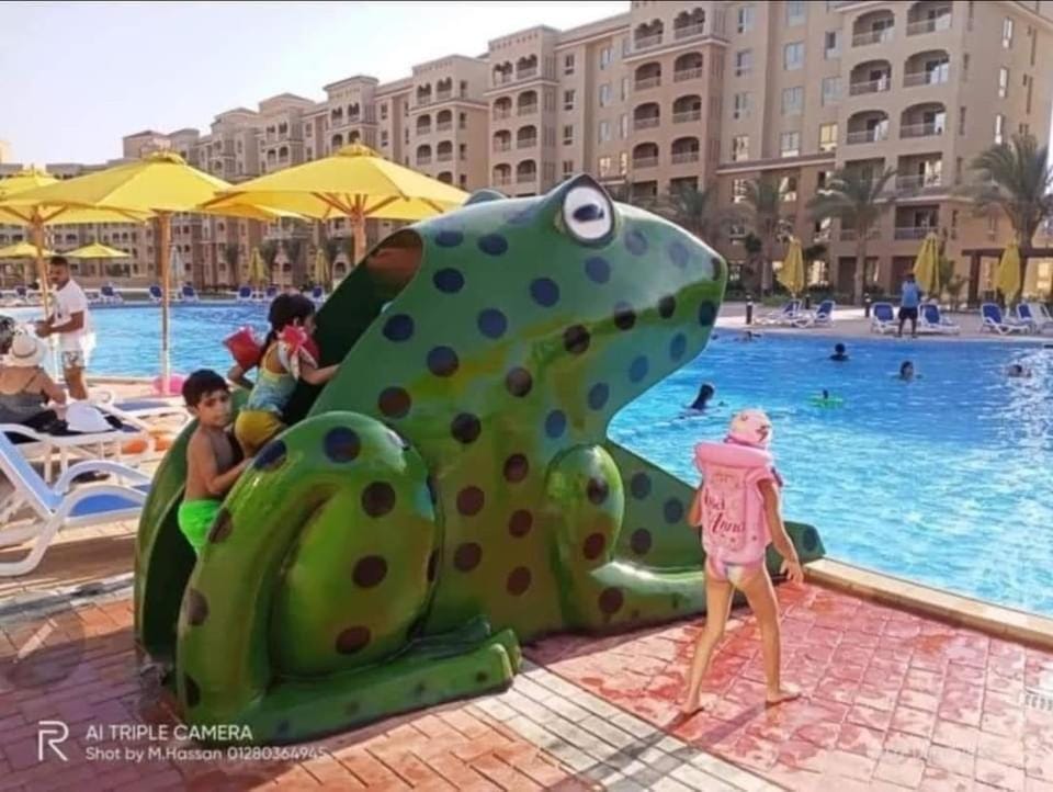 شاليه اكوا فيو الساحل Apartment in Egypt
