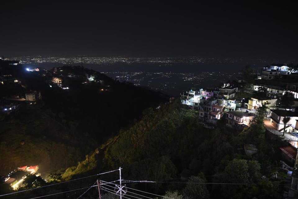 Bird's eye view, City view, Mountain view