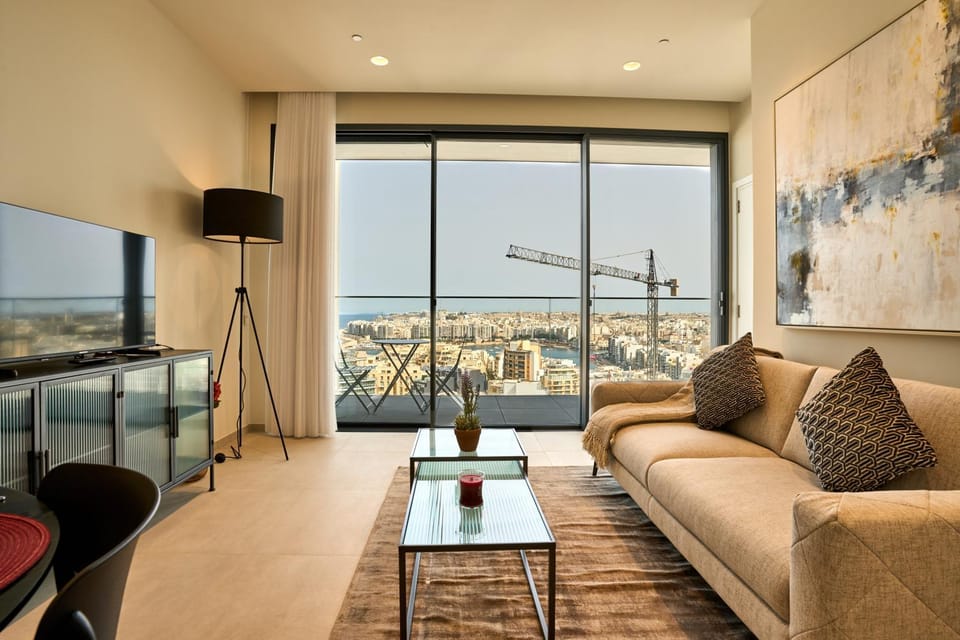 TV and multimedia, View (from property/room), Balcony/Terrace, Living room, Seating area, Evening entertainment