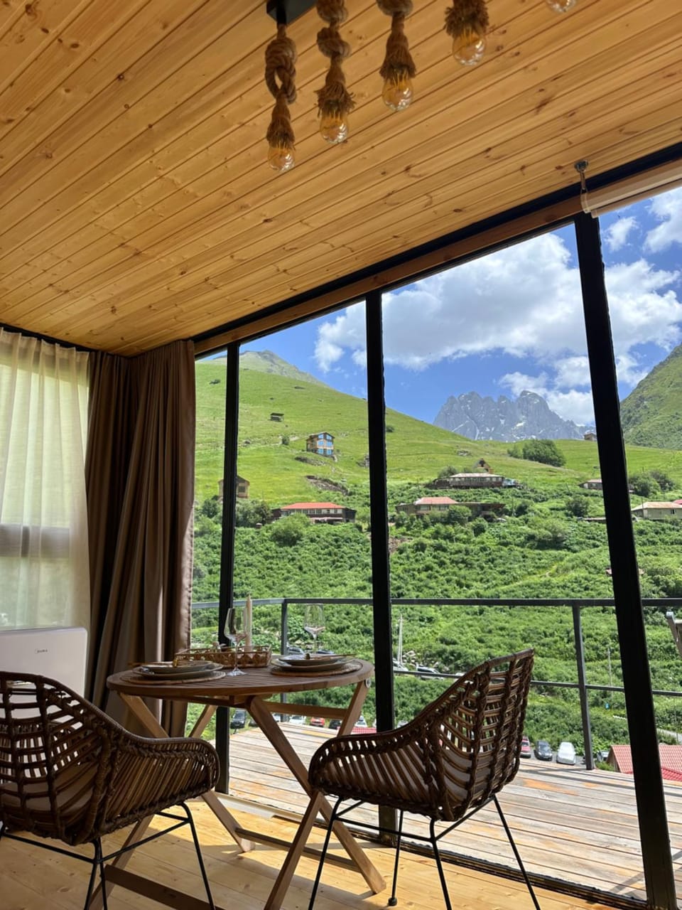 Panorama of Juta Apartment in Georgia