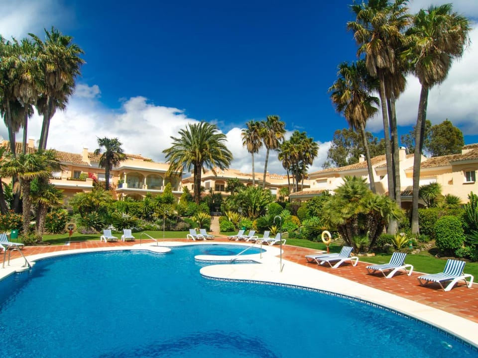 Natural landscape, Pool view, Swimming pool, sunbed
