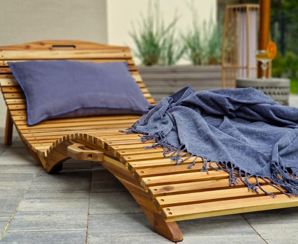 Day, Balcony/Terrace, Seating area, Garden view, sunbed