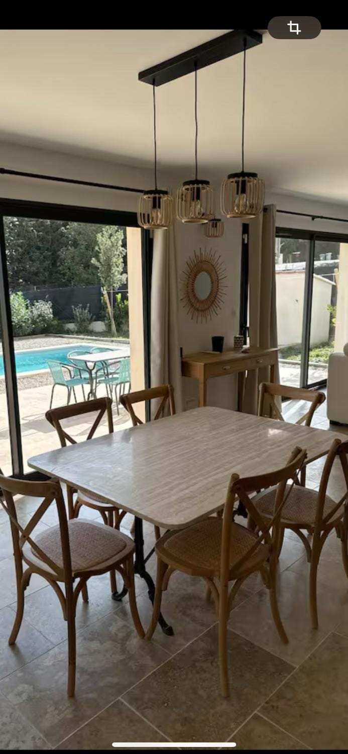 Bastide 3 chambres 6personnes avec piscine sur Aix en Provence Villa in Aix-en-Provence