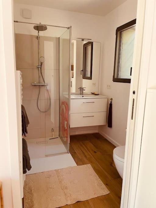 Shower, Toilet, Bathroom, Bedroom, towels
