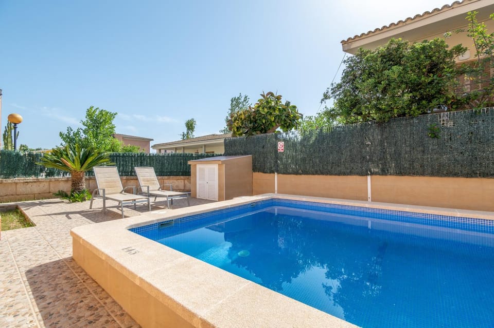 Property building, Living room, Swimming pool