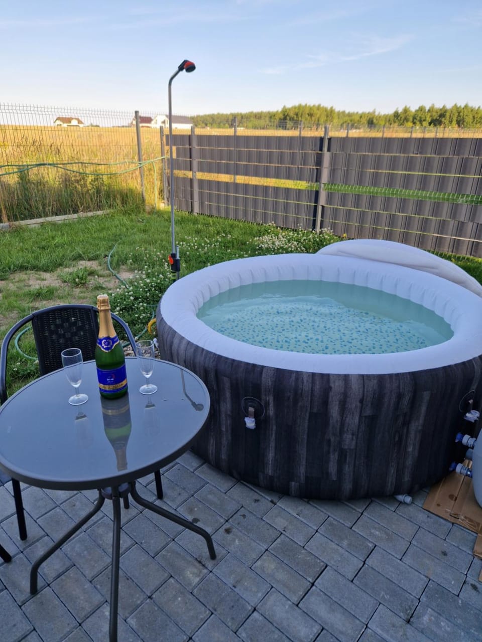 Hot Tub, Pool view