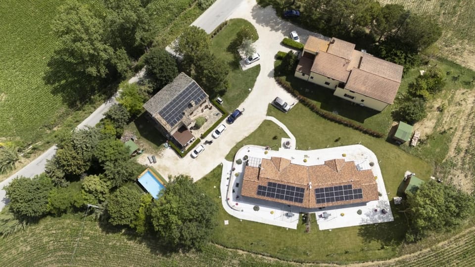 Natural landscape, Bird's eye view, Street view