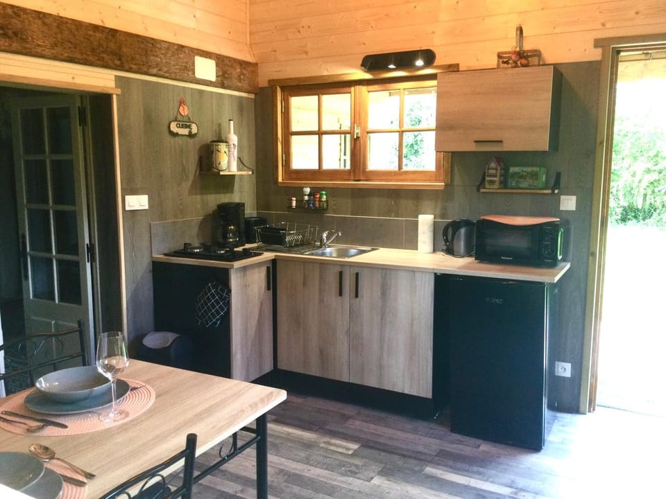 Kitchen or kitchenette, Dining area