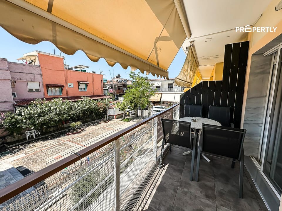 Property building, Patio, Day, View (from property/room), Balcony/Terrace, Balcony/Terrace, Dining area