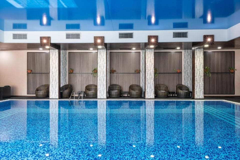 Garden of Eden ground floor with pool and sea view Apartment in Burgas Province