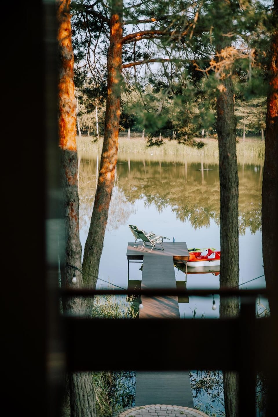 Day, Natural landscape, Lake view