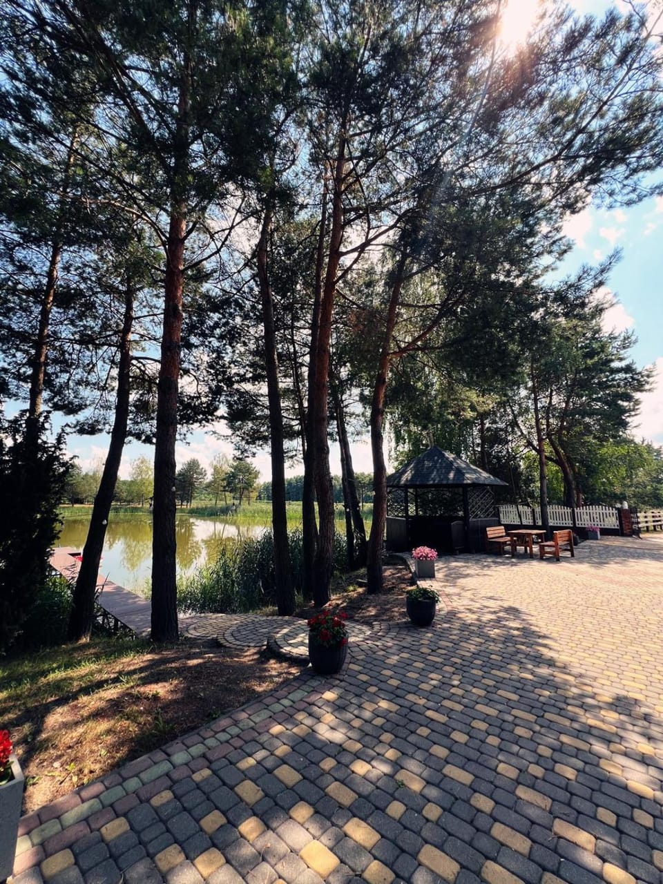 Day, Neighbourhood, Natural landscape, Garden, Garden, Lake view