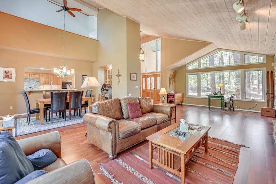 Forested Home in Flagstaff w/ Large Deck & Grill! House in Flagstaff
