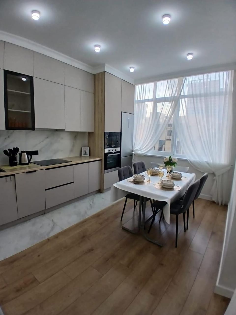 Современная двухкомнатная квартира в центре Apartment in Kazakhstan