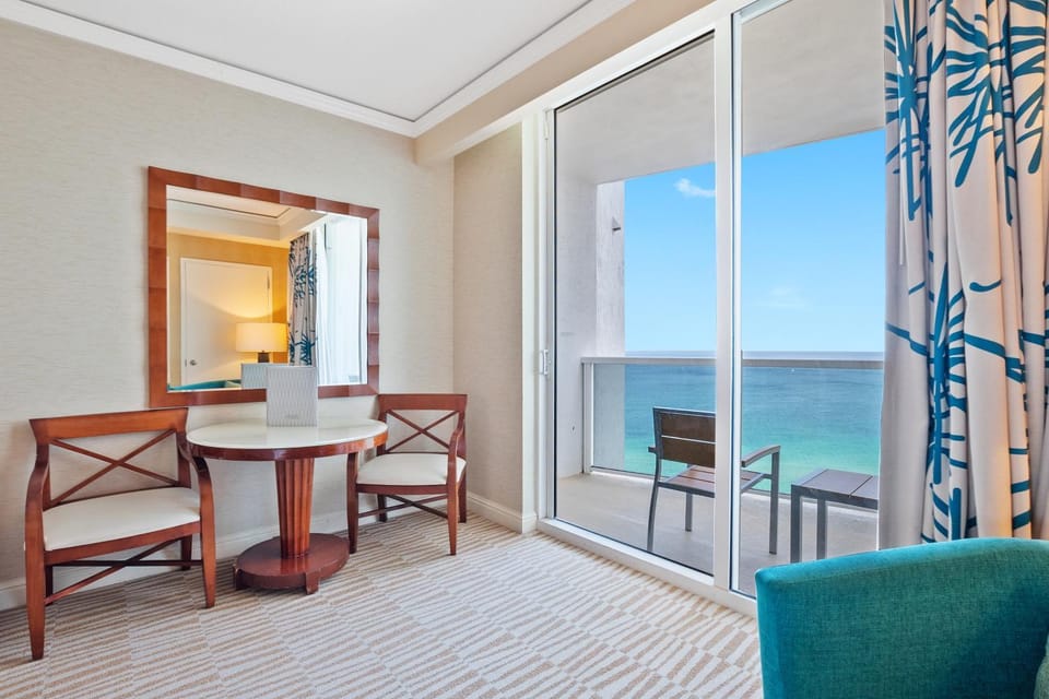 View (from property/room), Living room, Dining area, Sea view