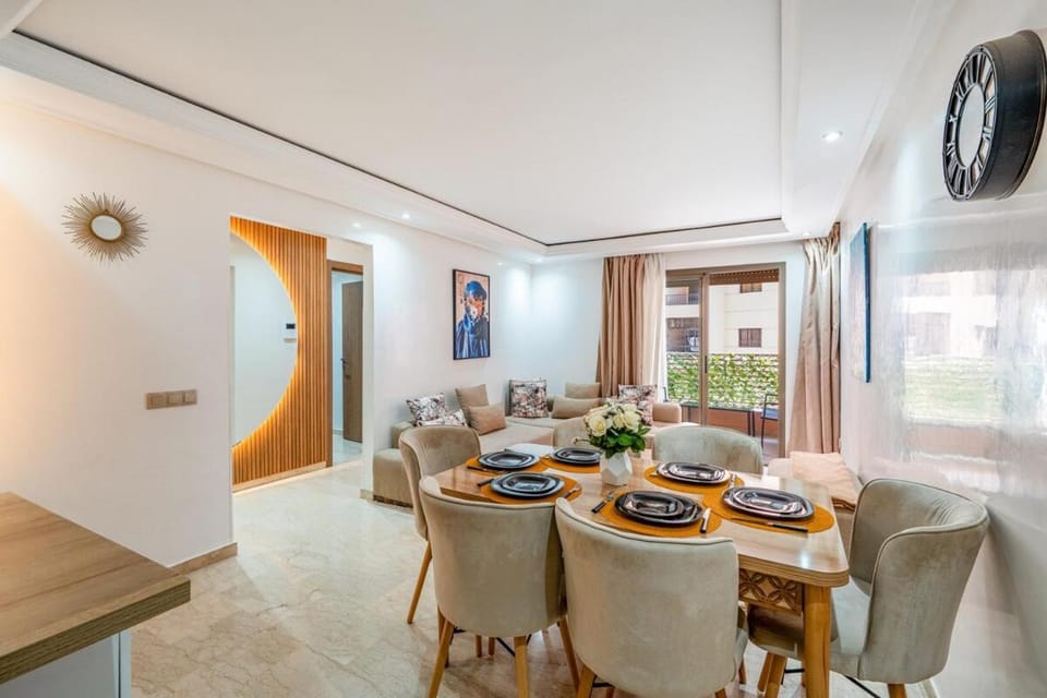 Luxury Apartment with Pool, Hammam & Gym Guéliz 11 Apartment in Marrakesh