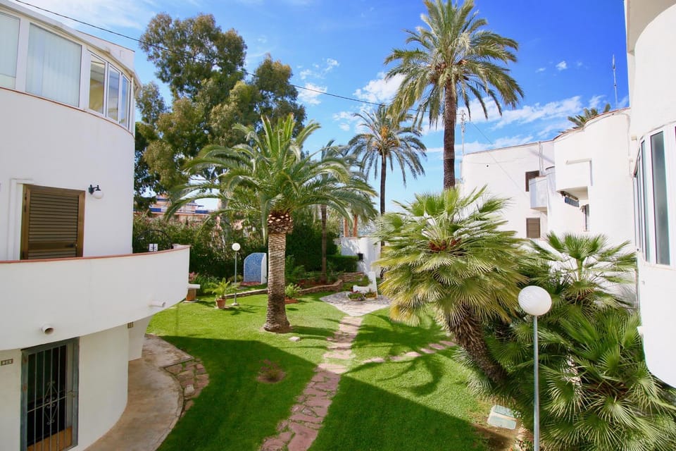 Property building, Garden view