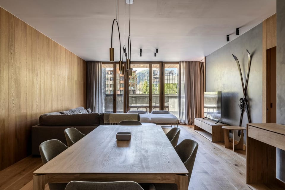 Un diamante de montaña l A Pie De Pistas De Esquí - Gimnasio - Sauna - Piscina l 8Pax l by BonesVacances Apartment in El Tarter