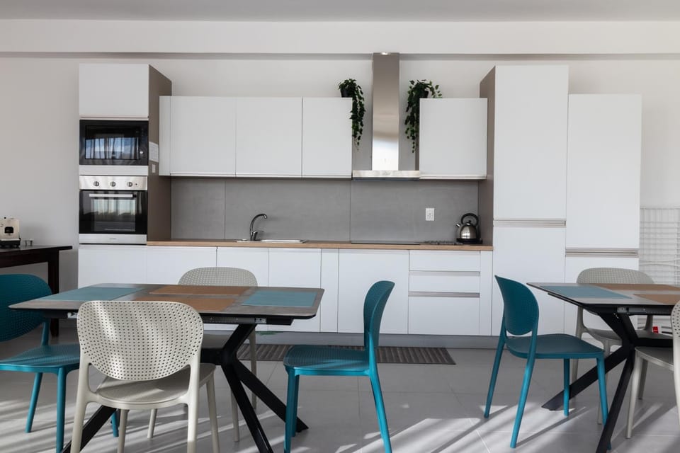 Dining area, air conditioner