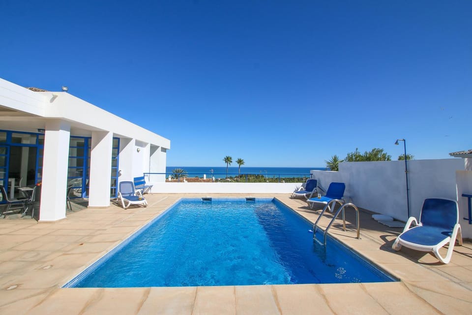Pool view, Sea view, Swimming pool